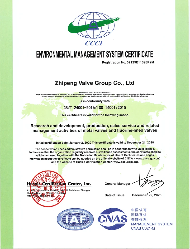 ISO Environmental Management System Certification EN