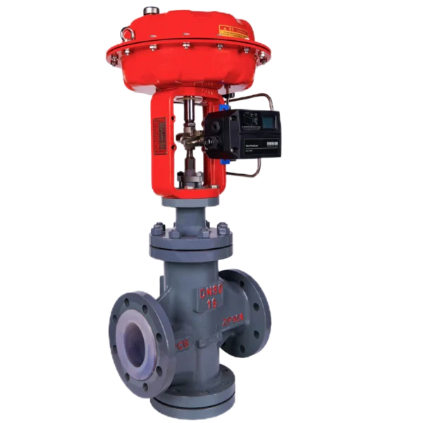 Pneumatic Lined Single seat regulating valve ZPLF()