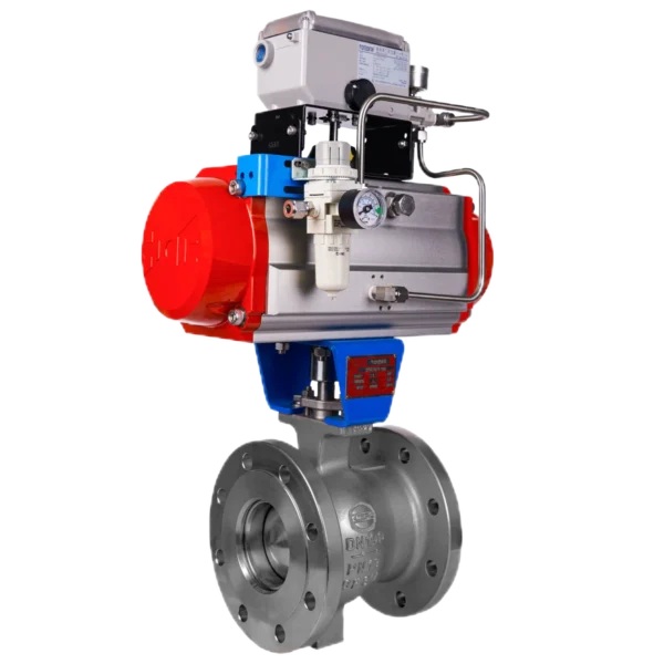 Pneumatic V Ball Regulating Valve ZPRY()