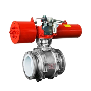Fluorine-Lined Control Valves