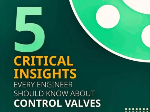 Critical Insights Every Engineer Should Know About Control Valves