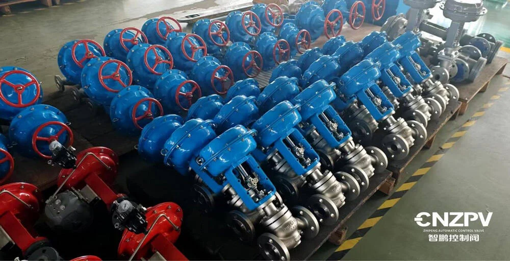 cnzpv control valves shut off ball valves customized solutions for inner mongolia chemical plant