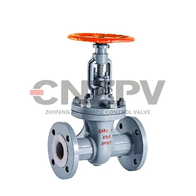 cnzpv fep lined flanged rising stem wedge gate valve